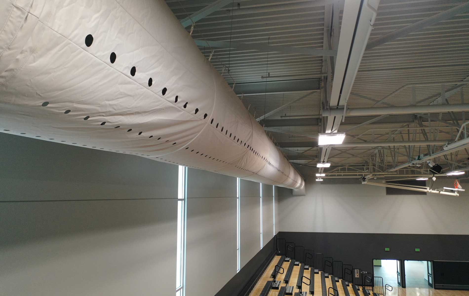 Air Duct System in OCHS Gymn