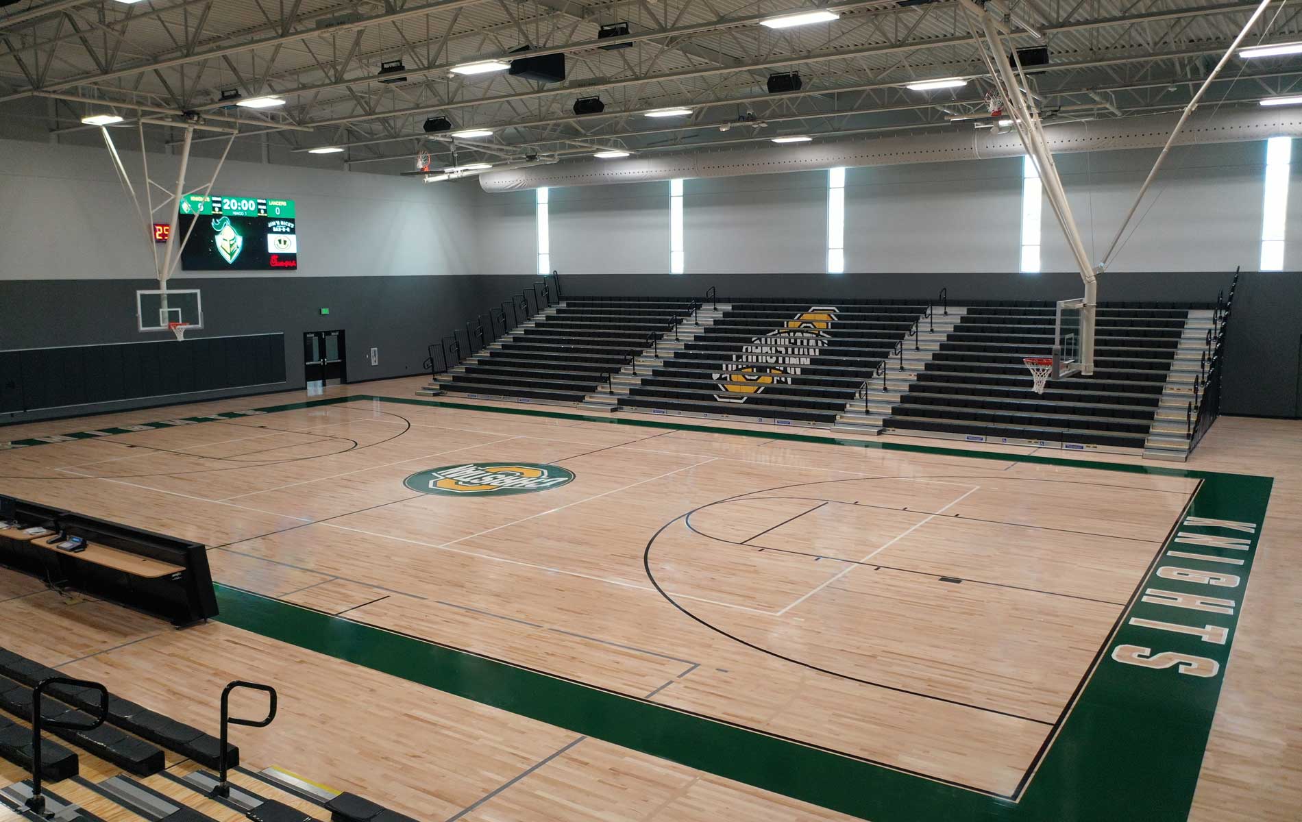 OCHS Gym Bleachers